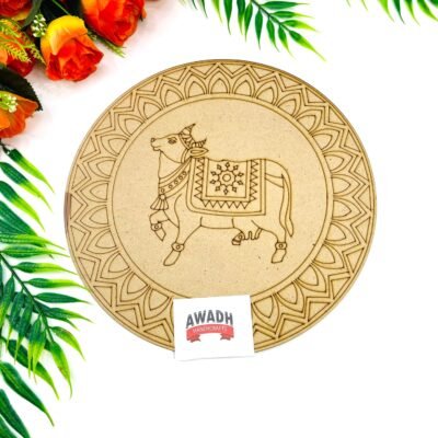 Pre-Marked Lippan Art MDF Base