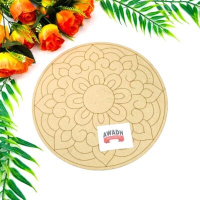 Pre-Marked Lippan Art MDF Base