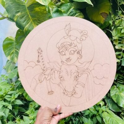 Premarked MDF Board 12inch 3mm Only80