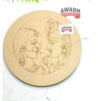 Pre-Marked Lippan Art MDF Base