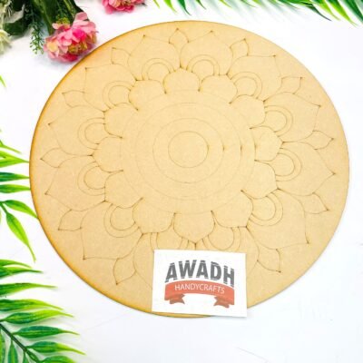 Pre-Marked Lippan Art MDF Base