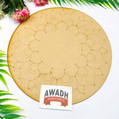 Pre-Marked Lippan Art MDF Base