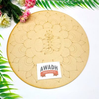 Pre-Marked Lippan Art MDF Base