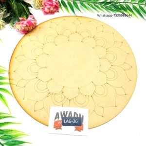 Pre-marked Lippan art MDF Base LA6.36