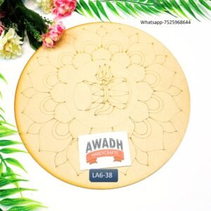 Pre-marked Lippan art MDF Base LA6.38