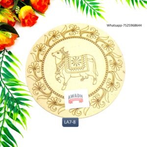 Pichwai Art Pre-marked Lippan art MDF Base LA6.8