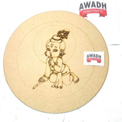 Pre-Marked Lippan Art MDF Base