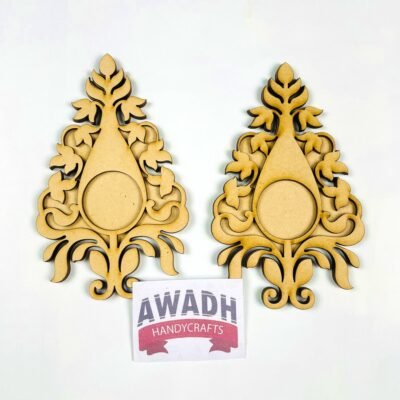 MDF Tealight Holders 6inch Set  TL55  | Awadh Handycrafts