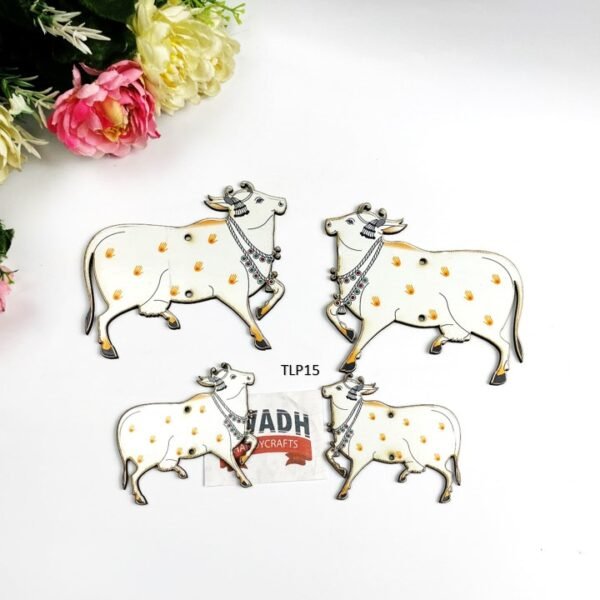 printed Cow Set  4piece TLP15