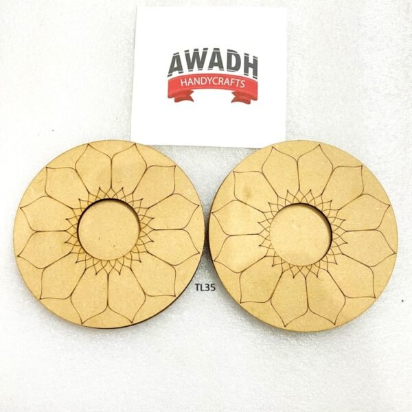 MDF Tealight Holders Set TL35