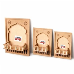 3D devli frame jharokha frame