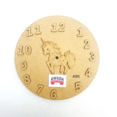 Unicorn clock .KI01