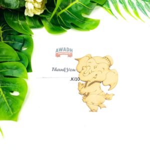 Lord Ganesha MDF cutout 4inch .Ki10