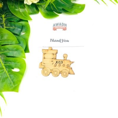 Train engine mdf cutout 4inch .Ki13