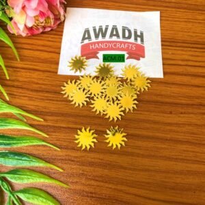 Sun shape acrylic mirror cutout ACM.01