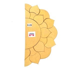 Rangoli mdf cutout versatile craft base R.10