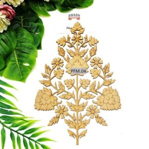 Persian Floral Motif Pre-Marked Cutout PFM.04