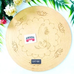 Decorative Bird design Pre-marked Lippan art MDF base LA7.66