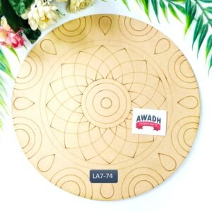 Pre-marked Lippan art MDF base LA7.74