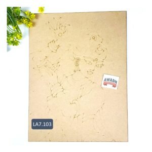 Pre-marked Lippan art MDF base LA7.103