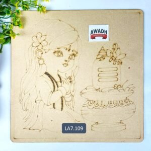 Pre-marked Lippan art MDF base LA7.109