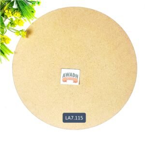 Round MDF board cutout LA7.115