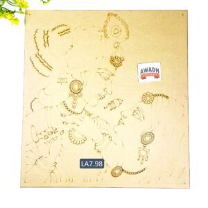 Pre-marked Lippan art MDF base LA7.98