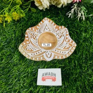 Lotus-shaped tea light candle holder TL.20