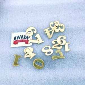 Decorative clock numerals