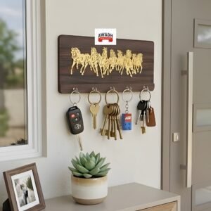 Wall-mount key holder