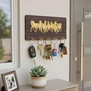 Wall-mount key holder