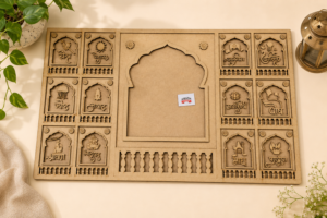 3D Jharokha calendar 3 Layered