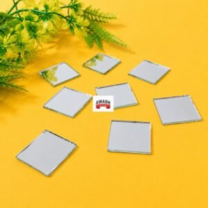 Square-shaped glass craft mirrors