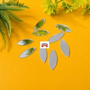 Petal-shaped craft mirrors