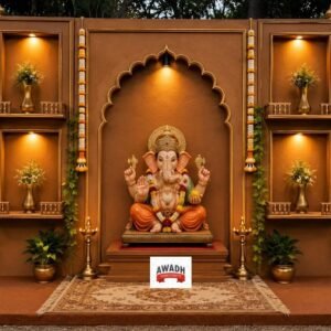 MDF Jharokha backdrop frames