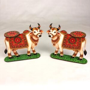 Cow design Tealight 6inch c1